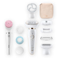 Braun Silk-épil 9 Flex 9100 Beauty Set Wet&Dry epilátor s 9 nadstavcami, vrátane Braun FaceSpa