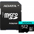 ADATA Premier Pro microSDXC UHS-I U3 Class 10 (V30S) 512GB + adaptér (EU Blister)