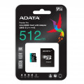 ADATA Premier Pro microSDXC UHS-I U3 Class 10 (V30S) 512GB + adaptér (EU Blister)