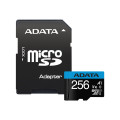 ADATA Premier microSDXC UHS-I Class 10 card 256GB + Adaptér