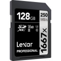 Lexar Professional 1667x SDXC UHS-II Silver Series 128GB (EU Blister)