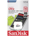 SANDISK Ultra microSDHC™ UHS-I Class 10 card 16GB