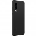 Huawei Original Silicone Car Puzdro Black pre Huawei P30 (EU Blister)
