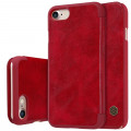 Nillkin Qin Book Puzdro pre iPhone 7 / iPhone 8 / iPhone SE (2020) / iPhone SE (2022) Red