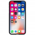 Nillkin Synthetic Fiber Ochranný Zadný Kryt Carbon Black pre iPhone X / Xs