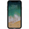 Nillkin Synthetic Fiber Ochranný Zadný Kryt Carbon Black pre iPhone Xr