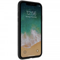Nillkin Synthetic Fiber Ochranný Zadný Kryt Carbon Black pre iPhone Xs Max