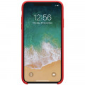 Nillkin Flex Pure Liquid Silikónové Puzdro Red pre Apple iPhone X / Xs