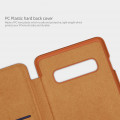 Nillkin Qin Book Puzdro pre Samsung Galaxy S10 Brown