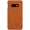 Nillkin Qin Book Puzdro pre Samsung Galaxy S10e Brown