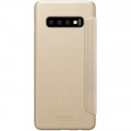 Nillkin Sparkle Folio Puzdro pre Samsung Galaxy S10 Gold 
