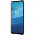 Nillkin Synthetic Fiber Ochranný Zadný Kryt Carbon Black pre Samsung Galaxy S10