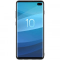 Nillkin Synthetic Fiber Ochranný Zadný Kryt Carbon Black pre Samsung Galaxy S10+