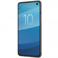 Nillkin Synthetic Fiber Ochranný Zadný Kryt Plaid Black pre Samsung Galaxy S10