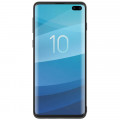 Nillkin Synthetic Fiber Ochranný Zadný Kryt Plaid Black pre Samsung Galaxy S10+