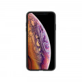 Nillkin Synthetic Fiber Ochranný Zadný Kryt Plaid Black pre iPhone Xr