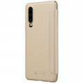Nillkin Sparkle S-View Puzdro pre Huawei P30 Gold