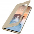 Nillkin Sparkle S-View Puzdro pre Huawei P30 Pro Gold
