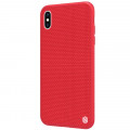Nillkin Textured Hard Case pre Apple iPhone X / Xs Red