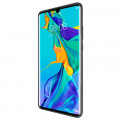 Nillkin Synthetic Fiber Ochranný Zadný Kryt Plaid Black pre Huawei P30 Pro