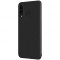 Nillkin Synthetic Fiber Ochranný Zadný Kryt Carbon Black pre Huawei P30 Lite