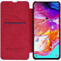 Nillkin Qin Book Puzdro pre Samsung Galaxy A70 Red