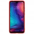 Nillkin Rubber Wrapped Ochranný Zadný Kryt pre Xiaomi Redmi Note 7 Red