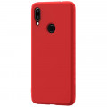 Nillkin Rubber Wrapped Ochranný Zadný Kryt pre Xiaomi Redmi Note 7 Red