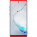 Nillkin Rubber Wrapped Ochranný Zadný Kryt pre Samsung Galaxy Note10 Red