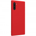 Nillkin Rubber Wrapped Ochranný Zadný Kryt pre Samsung Galaxy Note10 Red
