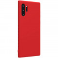 Nillkin Rubber Wrapped Ochranný Zadný Kryt pre Samsung Galaxy Note10+ Red