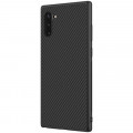 Nillkin Synthetic Fiber Ochranný Zadný Kryt pre Samsung Galaxy Note10 Black