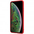 Nillkin Rubber Wrapped Ochranný Zadný Kryt pre Apple iPhone 11 Red