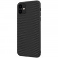 Nillkin Synthetic Fiber Ochranný Zadný Kryt pre Apple iPhone 11 Carbon Black 