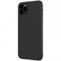 Nillkin Synthetic Fiber Ochranný Zadný Kryt pre Apple iPhone 11 Pro Max Carbon Black 