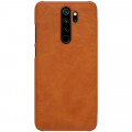 Nillkin Qin Book Puzdro pre Xiaomi Redmi Note 8 Pro Brown