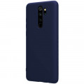 Nillkin Rubber Wrapped Ochranný Zadný Kryt pre Xiaomi Redmi Note 8 Pro Blue