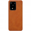 Nillkin Qin Book Puzdro pre Samsung Galaxy S20 Ultra 5G Brown