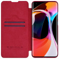 Nillkin Qin Book Puzdro pre Xiaomi Mi 10 / Mi 10 Pro Red