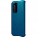 Nillkin Super Frosted Zadný Kryt pre Huawei P40 Pro Peacock Blue