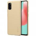Nillkin Super Frosted Zadný Kryt pre Samsung Galaxy A41 Gold