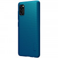 Nillkin Super Frosted Zadný Kryt pre Samsung Galaxy A41 Peacock Blue