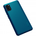 Nillkin Super Frosted Zadný Kryt pre Samsung Galaxy A41 Peacock Blue