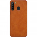 Nillkin Qin Book Puzdro pre Samsung Galaxy A21 Brown