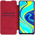 Nillkin Qin Book Puzdro pre Xiaomi Redmi Note 9 Pro / Note 9S / Note 9 Pro Max Red