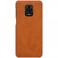 Nillkin Qin Book Puzdro pre Xiaomi Redmi Note 9 Pro / Note 9 Pro Max / Note 9s Brown