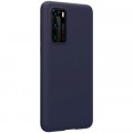 Nillkin Flex Pure Liquid Silikónové Puzdro pre Huawei P40 Blue