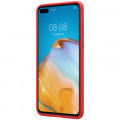 Nillkin Flex Pure Liquid Silikónové Puzdro pre Huawei P40 Red