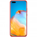 Nillkin Flex Pure Liquid Silikónové Puzdro pre Huawei P40 Pro Red