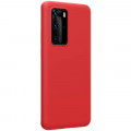 Nillkin Flex Pure Liquid Silikónové Puzdro pre Huawei P40 Pro Red